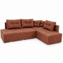 Диван ортопедичний поворотний Мекко Mercury 3000*2150 Pocket Spring Cocos IV категорія Bestseller Terracotta (MEK-161100)
