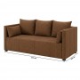 Диван прямий Мекко Monaco 2170х930 Bonel Standart Hard Plus Акційна категорія Bagama 45 (MEK-161711)