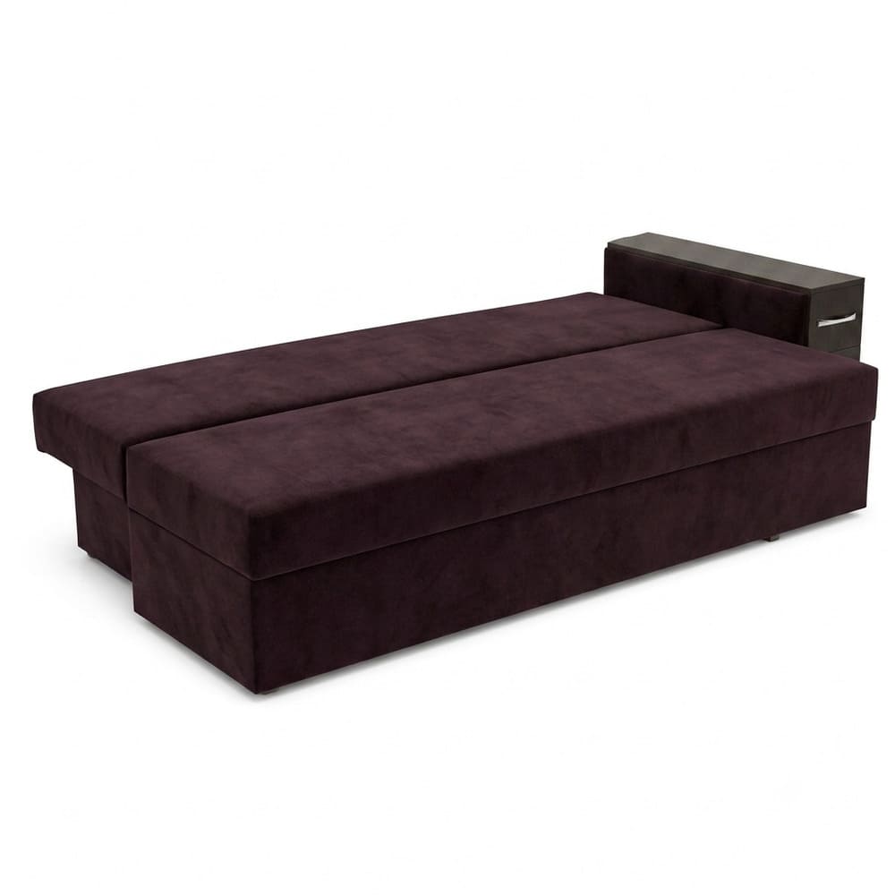 Ортопедичний диван Мекко Compact 2200×960 Lux II категорія Allure Premium Beet (MEK-161621)