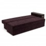Ортопедичний диван Мекко Compact 2200×960 Lux II категорія Allure Premium Beet (MEK-161621)