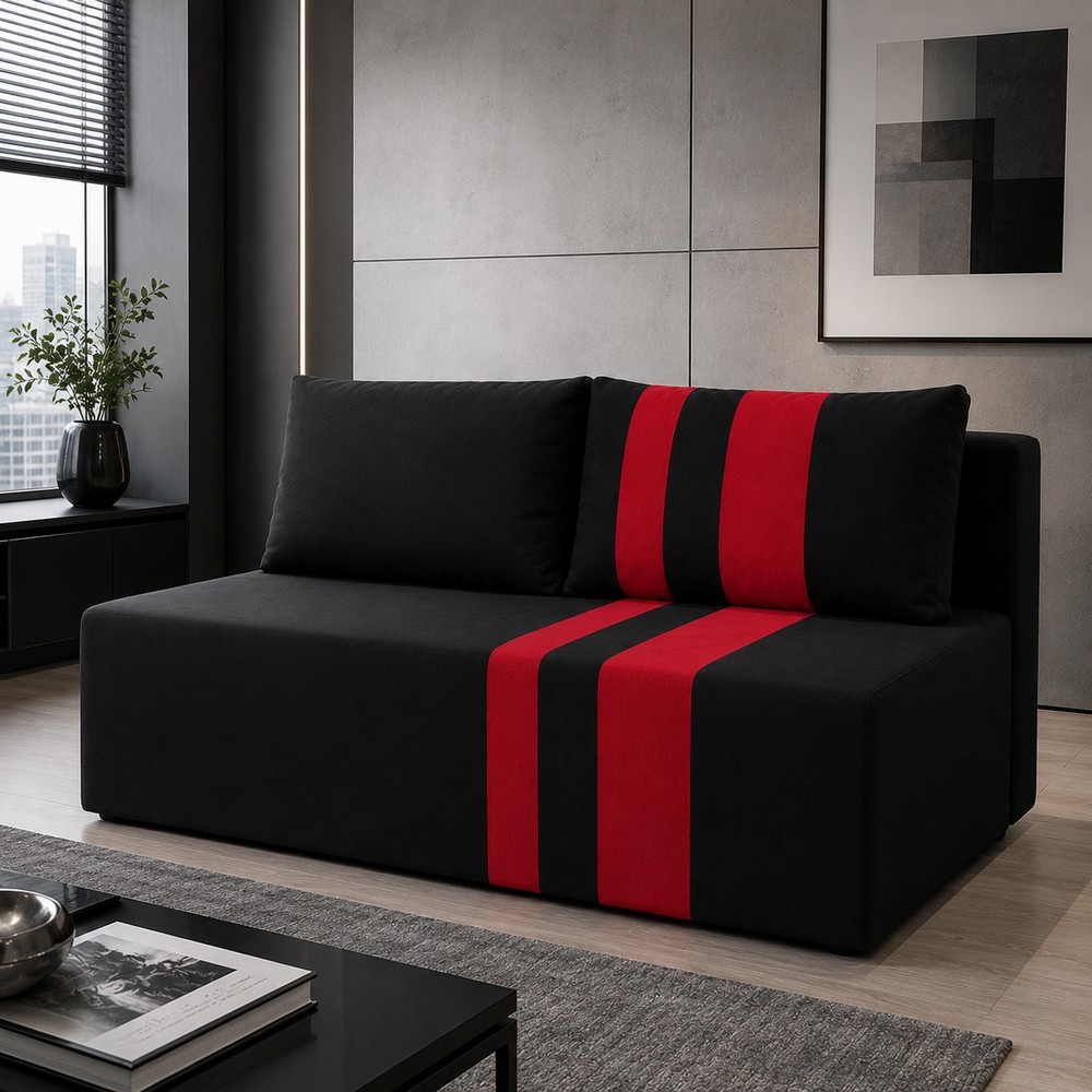 Ортопедичний диван Мекко Cool 1900*860 мм Pocket Spring Cocos I категорія тканини Riviera 100/Riviera 061 (MEK-161291)