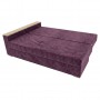 Кутовий ортопедичний диван Мекко Cube 2250×1430 Lux IV категорія Bestseller Plum (MEK-161541)