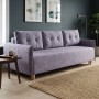Ортопедичний диван Мекко Scandi 2060×950 Bonel Standart Hard Plus IV категорія Bestseller Dusty Violet (MEK-161561)