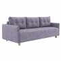 Ортопедичний диван Мекко Scandi 2060×950 Bonel Standart Hard Plus IV категорія Bestseller Dusty Violet (MEK-161561)