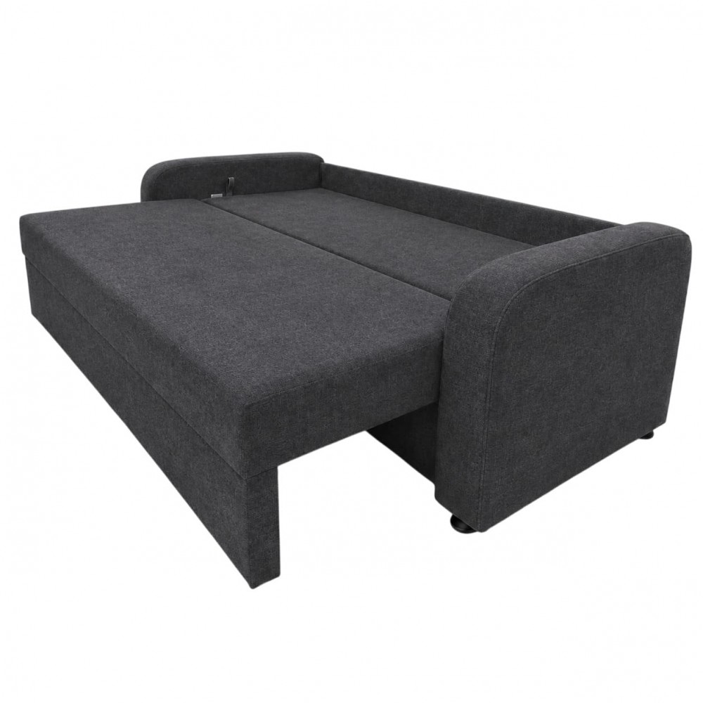 Диван розкладний ортопедичний Мекко Wilson 1950х1450 мм Pocket Spring Cocos IV категорія Bestseller Dark Grey (MEK-161231)