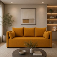 Диван прямий Мекко Monaco 2170х930 Pocket Spring Cocos I категорія Riviera 041 (MEK-161722)