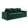 Ортопедичний диван Мекко Elite Comfort 2500×960 Lux II категорія Allure Premium Dark Green (MEK-161051)