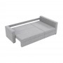 Кутовий ортопедичний диван Мекко Lincoln 2400*1500 Pocket Spring Cocos III категорія Austin 18 Grey (MEK-161282)
