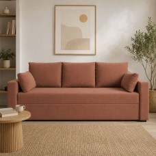 Диван розкладний ортопедичний Мекко Lincoln 2300*1000мм Pocket Spring Cocos I категорія Riviera 052 (MEK-161322)