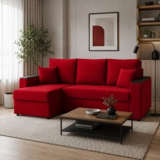 Кутовий ортопедичний диван Мекко Senator 2500x1500 Pocket Spring Cocos I категорія Riviera 061 (MEK-161742)