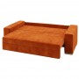Ортопедичний диван Мекко Trend 2650×1150 Gold II категорія Allure Premium Orange (MEK-161672)