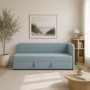 Диван-ліжко ортопедичне Мекко Verto 1970*850 Bonel Standart Hard Plus IV категорія Bestseller Teal (MEK-161382)
