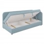 Диван-ліжко ортопедичне Мекко Verto 1970*850 Bonel Standart Hard Plus IV категорія Bestseller Teal (MEK-161382)