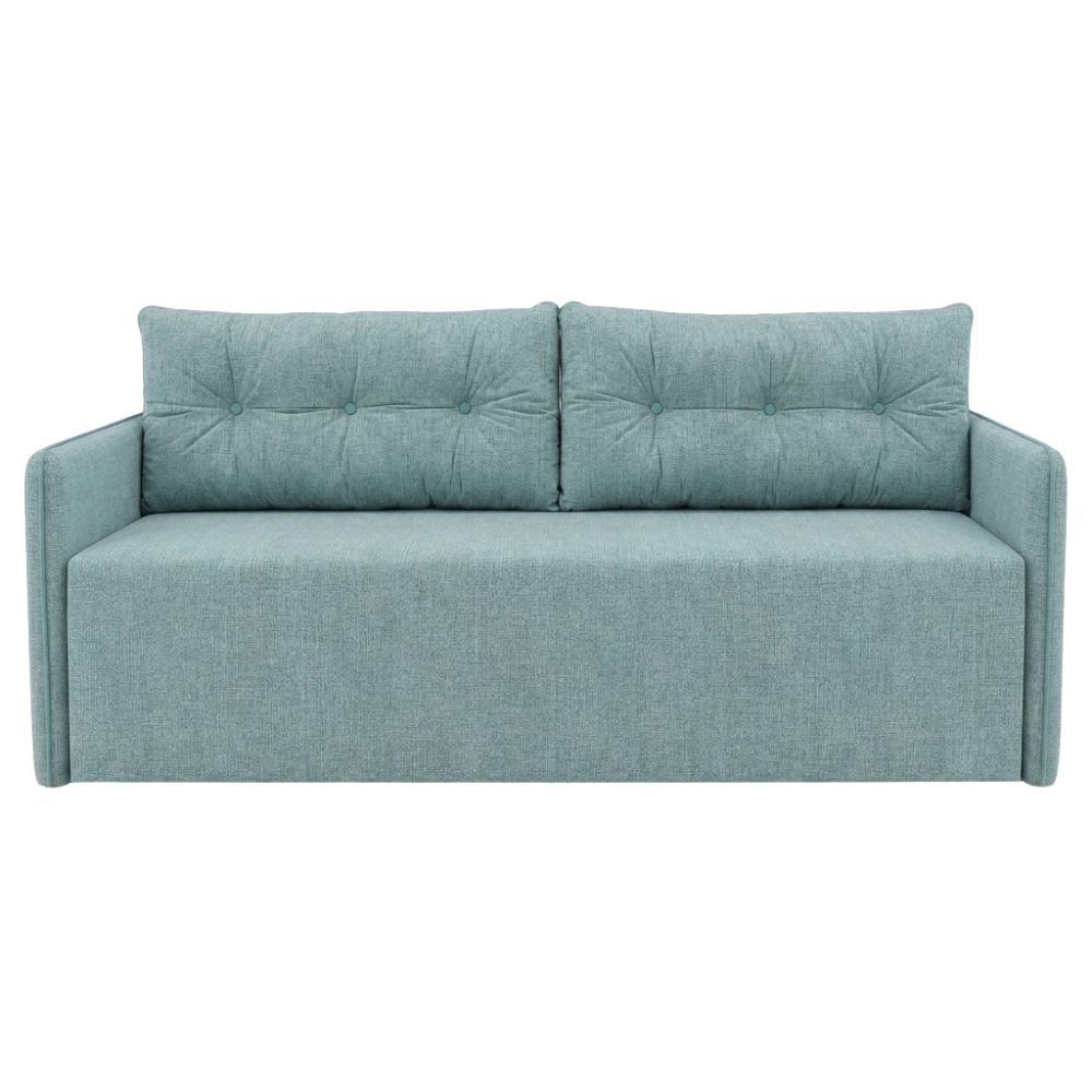 Ортопедический диван Мекко Yes! 2050x860 Bonel Standart Hard Plus IV категория Bestseller Pale Aqua (MEK-161111)