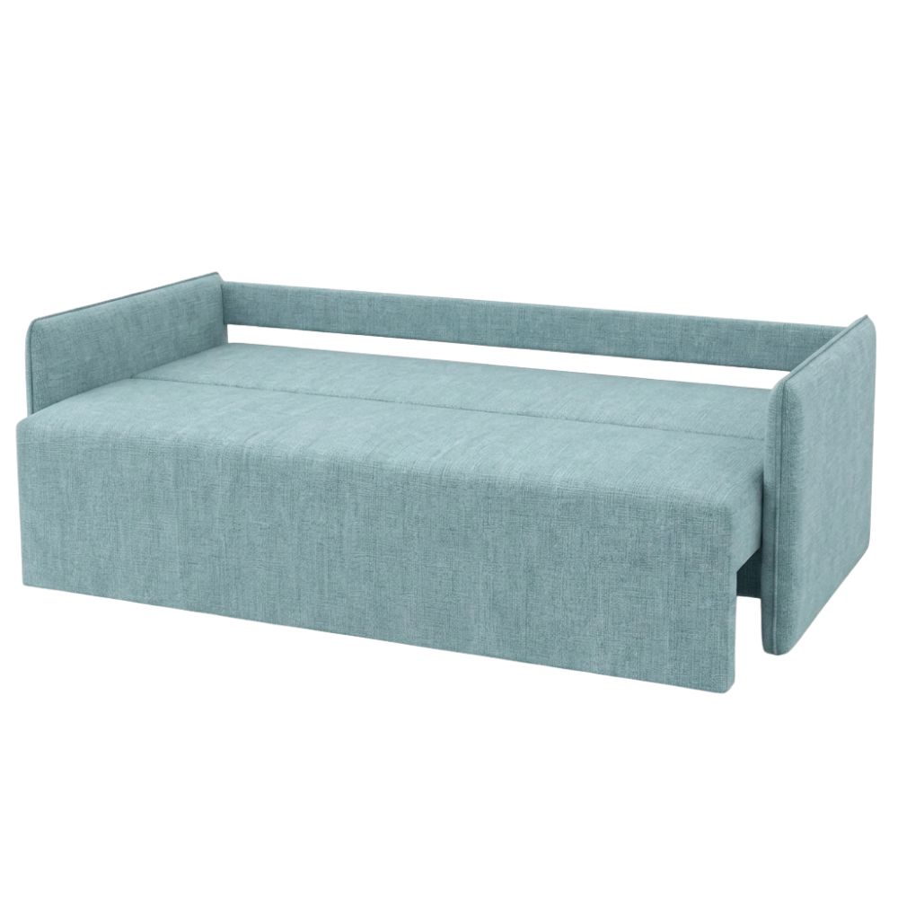 Ортопедический диван Мекко Yes! 2050x860 Bonel Standart Hard Plus IV категория Bestseller Pale Aqua (MEK-161111)