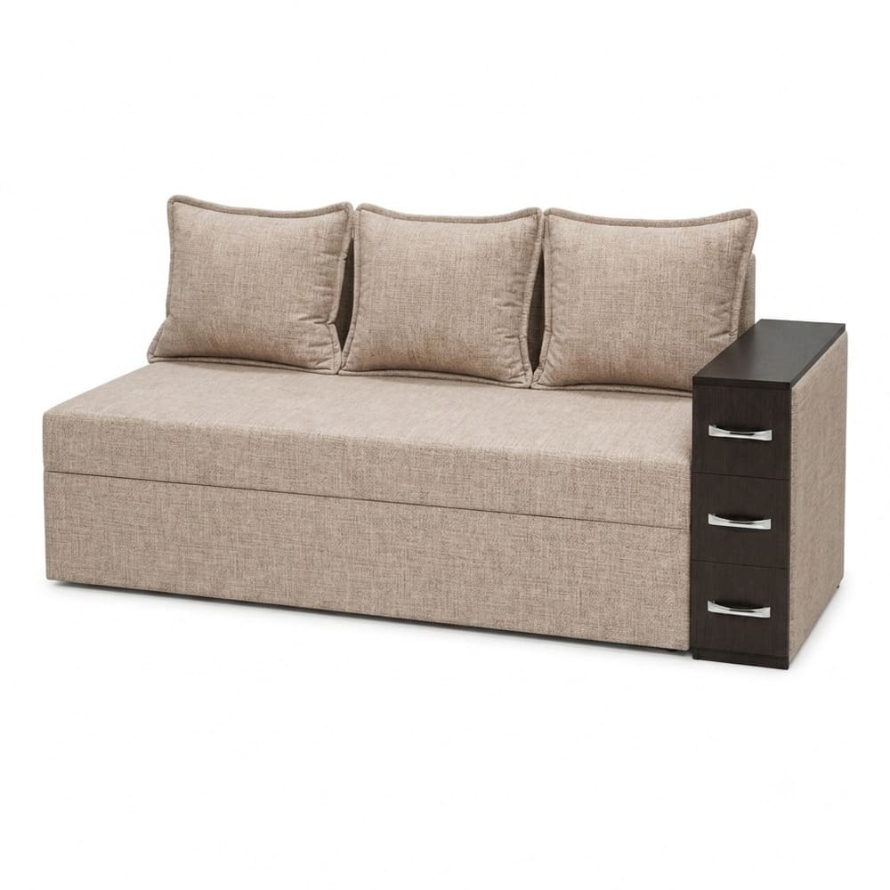 Ортопедичний диван Мекко Compact 2200×960 Gold IV категорія Bestseller Light Beige (MEK-161633)