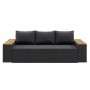 Ортопедичний диван Мекко Elite Comfort 2500×960 Lux III категорія Austin 21 Black (MEK-161052)