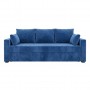 Диван раскладной ортопедический Мекко Lincoln 2300×1000 мм Pocket Spring Cocos II категория Allure Premium Denim (MEK-161323)