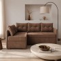 Кутовий диван ортопедичний Мекко Meet 2080х1430 Pocket Spring Cocos II категорія Allure Premium Nut (MEK-161203)