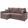 Кутовий ортопедичний диван Мекко Senator 2500x1500 Bonel Standart Hard Plus II категорія Allure Premium Rose (MEK-161733)