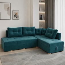 Диван ортопедичний поворотний Мекко Mercury 3000*2150 Gold II категорія Allure Premium Ocean (MEK-161103)