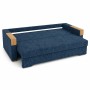 Ортопедический раскладной диван Мекко Reston 2250×960 Bonel Standart Hard Plus IV категория Bestseller Denim (MEK-161174)