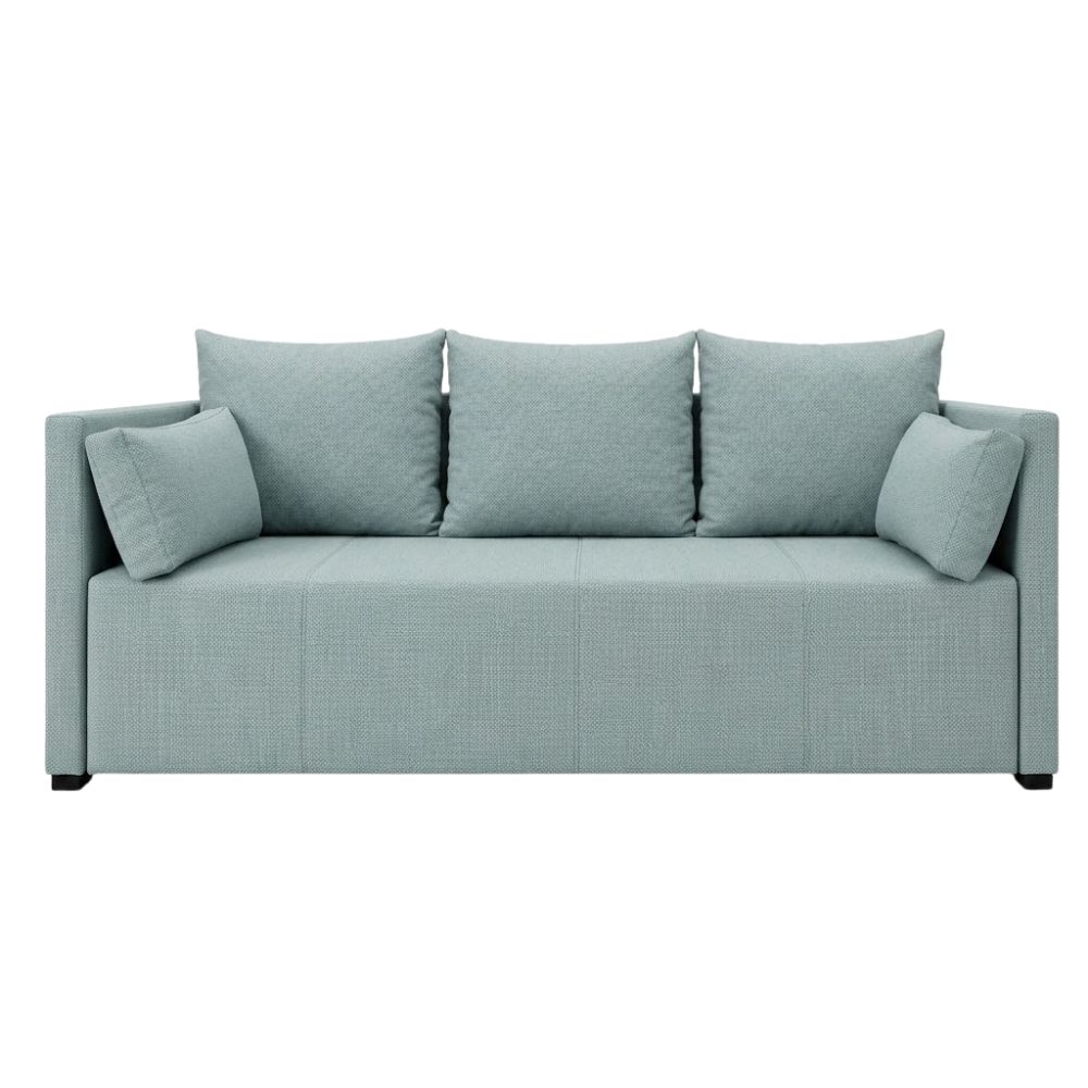 Диван прямий Мекко Monaco 2170х930 Pocket Spring Cocos III категорія Austin 16 Aqua (MEK-161724)