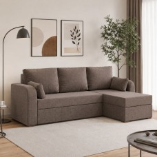 Кутовий диван ортопедичний Мекко Wilson 1950*1450 Pocket Spring Cocos III категорія Austin 3 Antelope (MEK-161524)