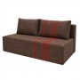 Ортопедичний диван Мекко Cool 1900*860 мм Pocket Spring Cocos IV категорія тканини Bestseller Taupe/Bestseller Terracotta (MEK-161294)