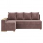 Кутовий ортопедичний диван Мекко Cube 2250×1430 Bonel Standart Hard Plus II категорія Allure Premium Rose (MEK-161534)
