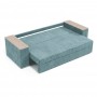 Ортопедичний диван Мекко Elite Comfort 2500×960 Gold IV категорія Bestseller Pale Aqua (MEK-161063)