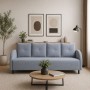 Диван Мекко Milly 2100х860 Ergo IV категория Bestseller Blue Fog (MEK-161444)