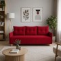 Ортопедичний диван Мекко Scandi 2060×950 Lux II категорія Allure Premium Wine (MEK-161564)