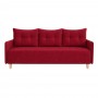 Ортопедичний диван Мекко Scandi 2060×950 Lux II категорія Allure Premium Wine (MEK-161564)