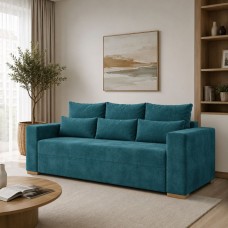Ортопедичний диван Мекко Trend 2650×1150 Gold IV категорія Bestseller Teal (MEK-161674)