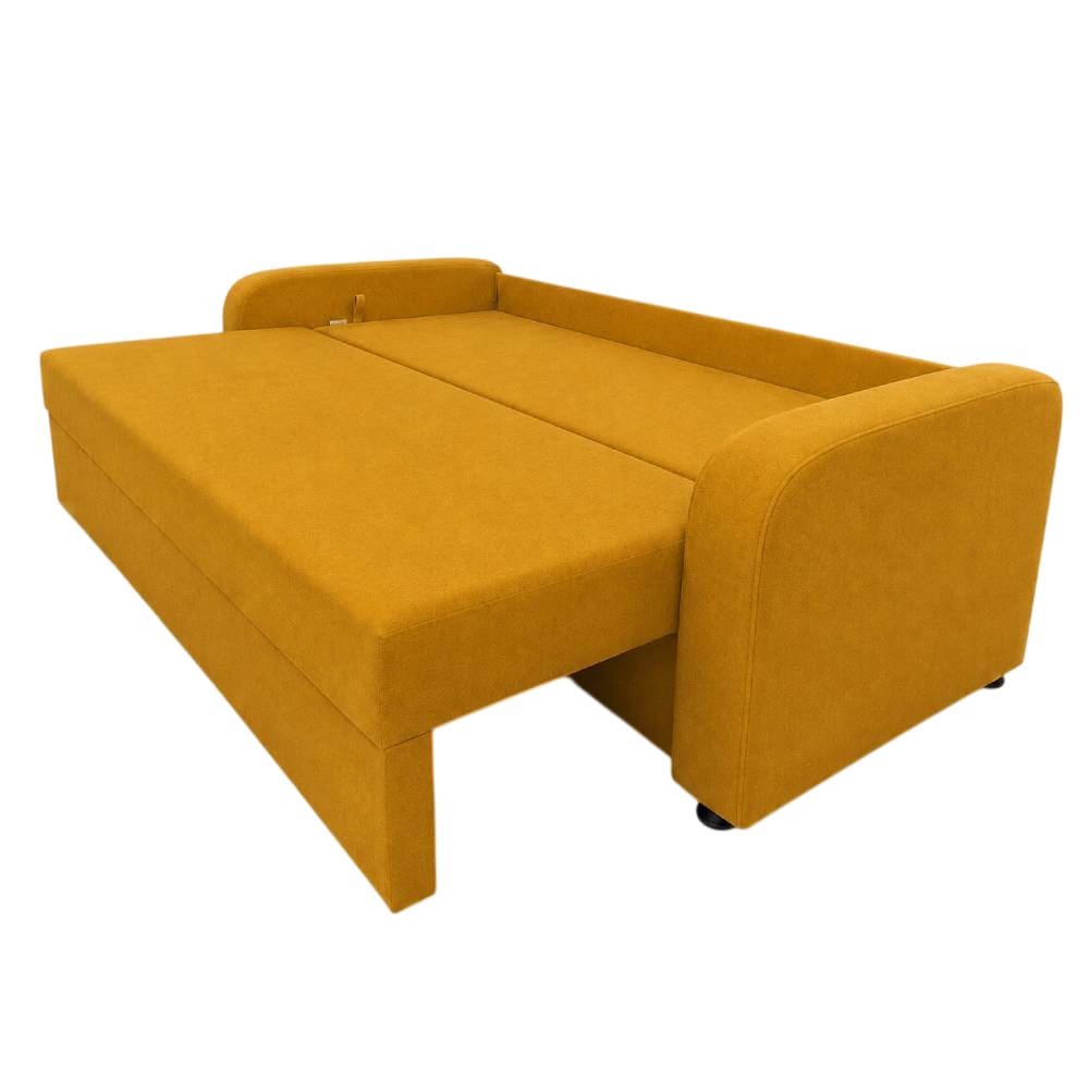 Диван розкладний ортопедичний Мекко Wilson 1950х1450 мм Gold II категорія Allure Premium Yellow (MEK-161234)