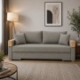 Ортопедический раскладной диван Мекко Reston 2250×960 Gold ткань Bagama 31 (MEK-161185)
