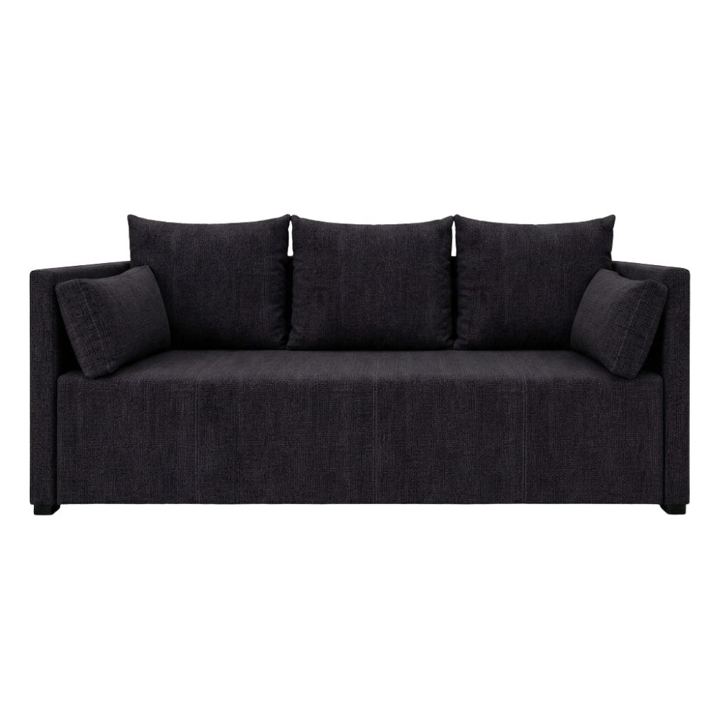 Диван прямий Мекко Monaco 2170х930 Pocket Spring Cocos IV категорія Bestseller Graphite (MEK-161725)