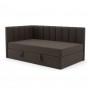 Диван-ліжко ортопедичне Мекко Belfast Pocket Spring Cocos тканина Bagama 44 (MEK-161645)