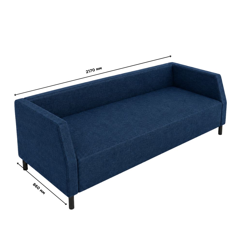 Диван Мекко Best 2170х860 Ergo IV категория Bestseller Denim (MEK-161215)