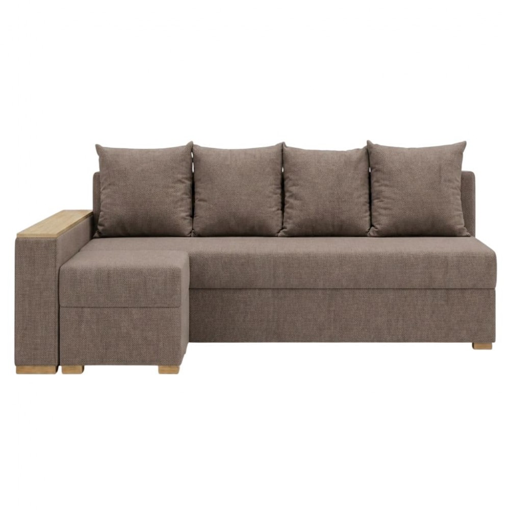 Кутовий ортопедичний диван Мекко Cube 2250×1430 Pocket Spring Cocos III категорія Austin 3 Antelope (MEK-161545)