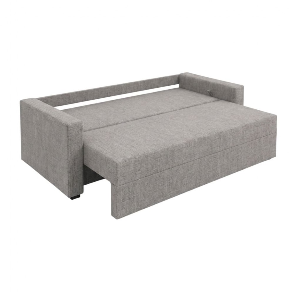 Диван раскладной ортопедический Мекко Lincoln 2300×1000 мм Pocket Spring Cocos IV категория Bestseller White Sand (MEK-161325)