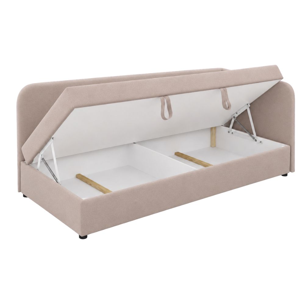 Диван-кровать ортопедическая Мекко Verto 1970*850 Lux II категория Allure Premium Off White (MEK-161385)