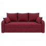 Ортопедический диван Мекко Wilson Maxi 2300x1000 Gold III категория Austin 8 Ruby Red (MEK-161375)