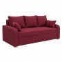 Ортопедический диван Мекко Wilson Maxi 2300x1000 Gold III категория Austin 8 Ruby Red (MEK-161375)