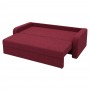 Ортопедический диван Мекко Wilson Maxi 2300x1000 Gold III категория Austin 8 Ruby Red (MEK-161375)