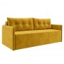 Ортопедичний диван Мекко Yes! 2050x860 Lux II категорія Allure Premium Yellow (MEK-161114)