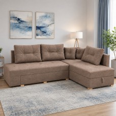 Диван ортопедичний поворотний Мекко Mercury 3000*2150 Light Акційна тканина Bagama 33 (MEK-161085)