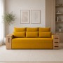 Диван раскладной ортопедический Mekko President Pocket Spring Cocos II категория Allure Premium Yellow (MEK-161035)