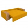 Диван раскладной ортопедический Mekko President Pocket Spring Cocos II категория Allure Premium Yellow (MEK-161035)